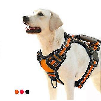 Dog Harness No Pull Breathable Reflective Pet Harness Vest