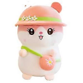 45cm Cute little hamster plush toy pillow girl sleeping in bed doll doll birthday gift couple