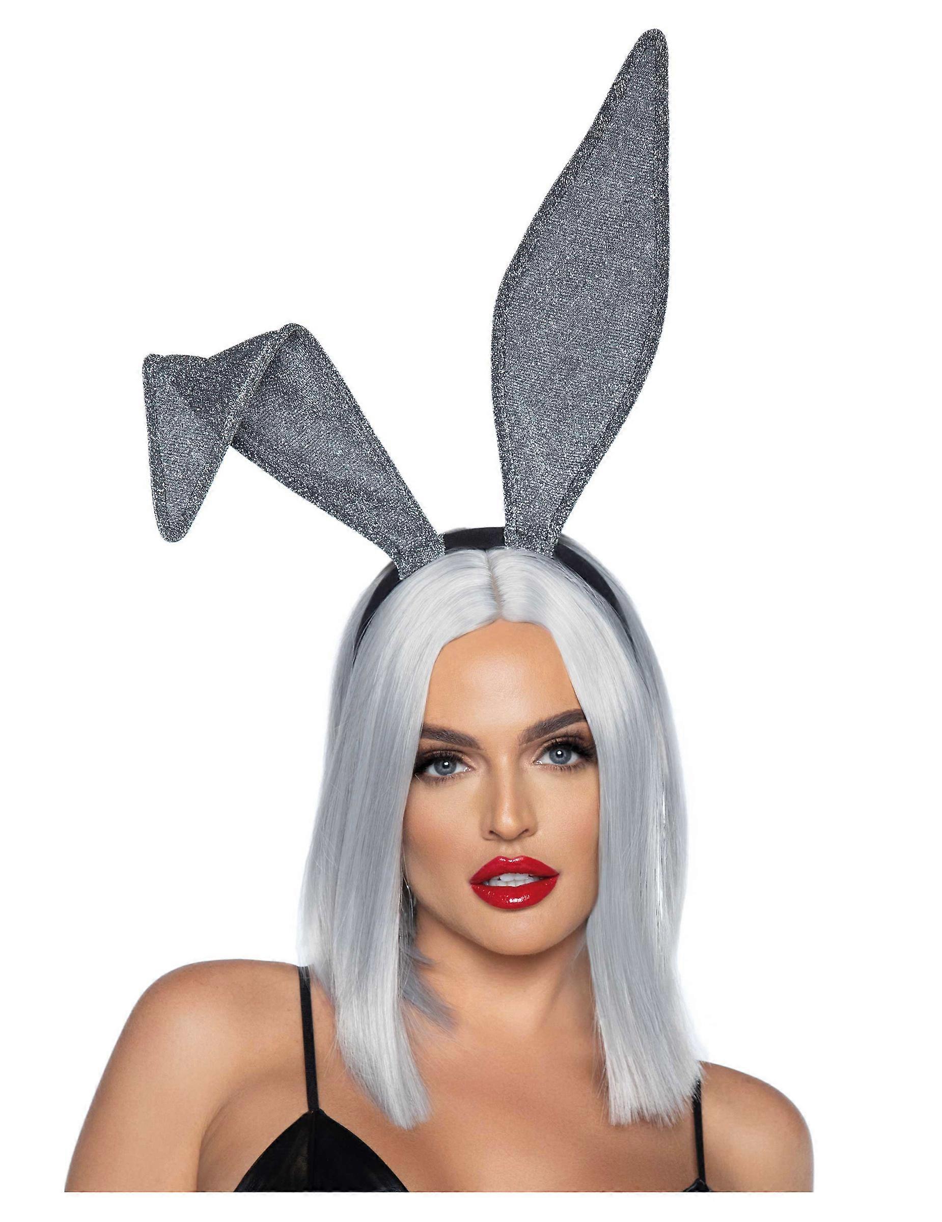 Adult silver rabbit ears