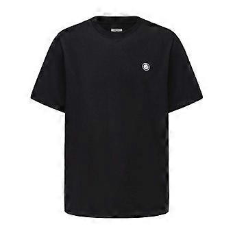 Pretty Green Mens Small Logo Cotton T-Shirt