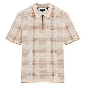 Ted Baker Mens Checked Polo Shirt