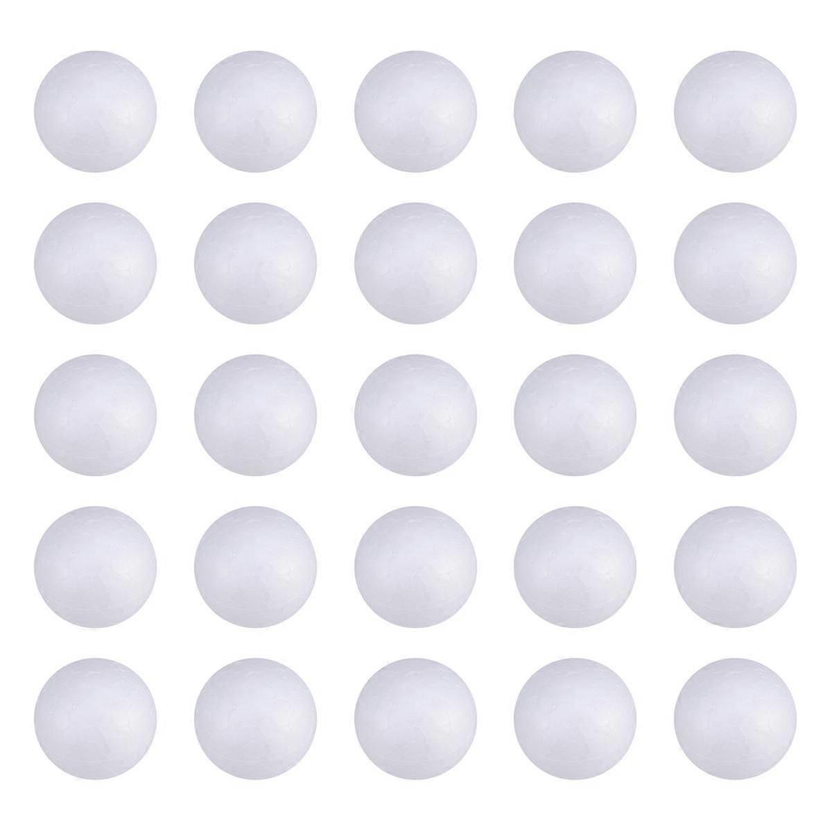 300 Pcs Solid Polystyrene Round Spheres for Wedding Decoration
