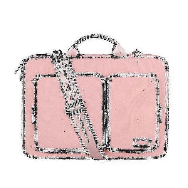 Waterproof Laptop Bag Notebook Shoulder Bag Briefcase Thick Interlayer Side Opening