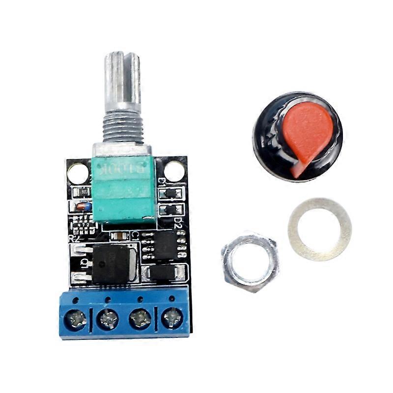 5V Voltage Regulator DC Motor Speed Controller Governor Stepless Speed Regulator LED Dimmer Power Controller