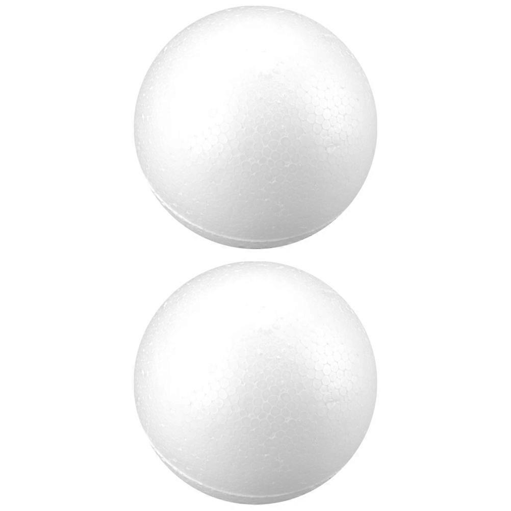Wedding Ball Decor Solid Ball Decor for Decoration 2Pcs White Craft Balls