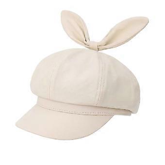 Girls Beret Girls Cartoon Subculture Painter Hat Festive Hat for Autumn Winter Windproof for Street Photography Props dark brown
