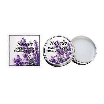 Roxelis Solid Lavender Balm - Naturally Elegant, Long-Lasting Light Fragrance For Wrists And Neck, Refreshing Scent On The Go, Pocket-Sized Balm