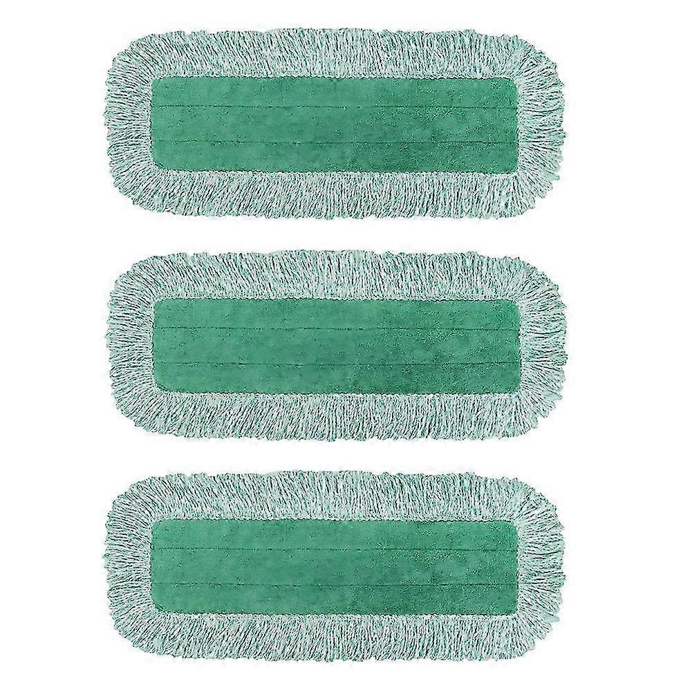 Microfiber Mop Replacement compatible with Commercial Microfiber Dust Mop Cloth compatible with Any Microfiber Flat Mop System
