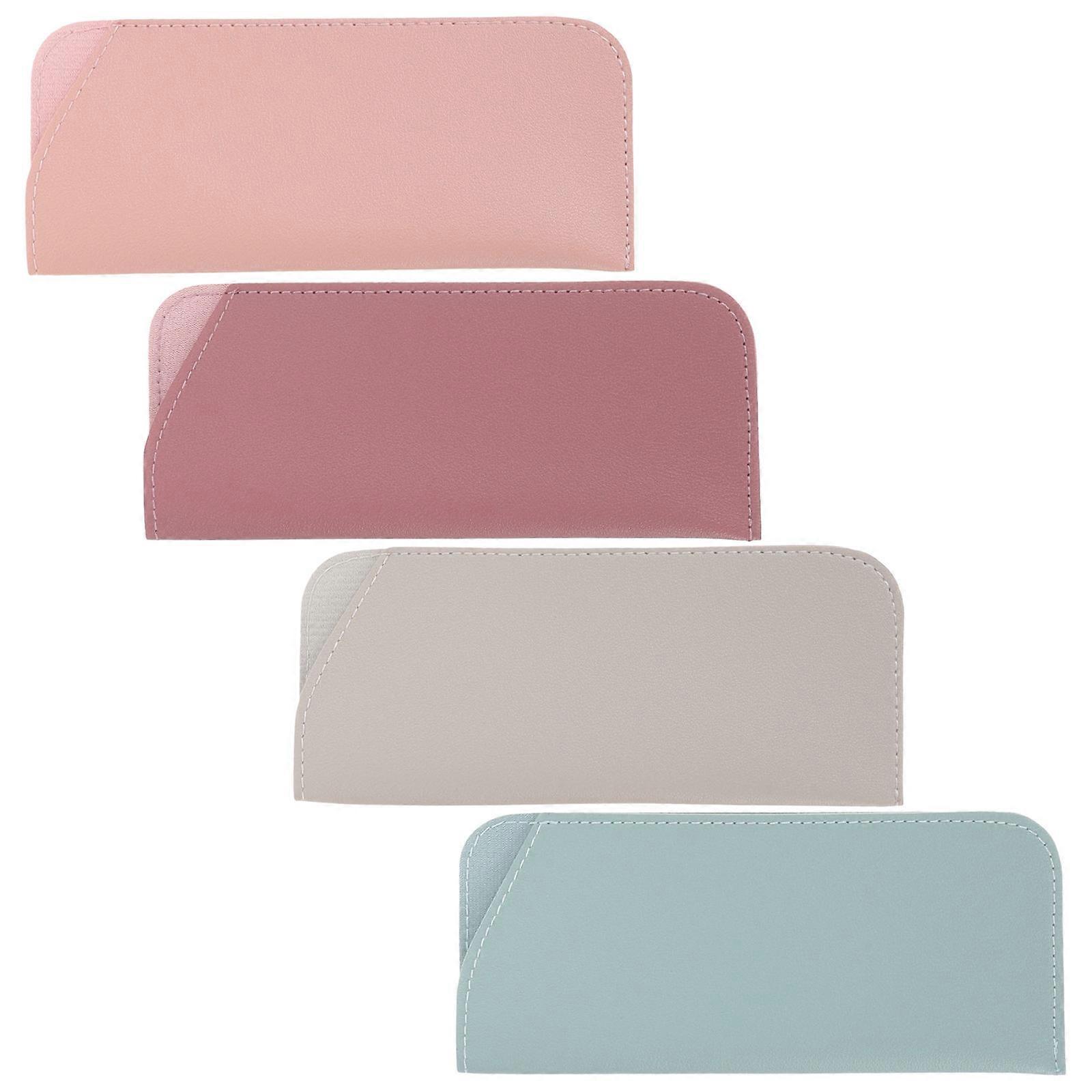 PU Glasses Case Sleeve for Storage 8Pcs Set