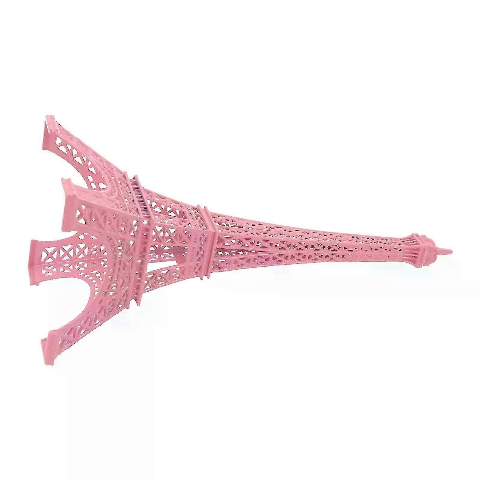 Creative Pink Eiffel Tower Model, Creative Pink Eiffel Tower Model Decorative Statue, Pink Eiffel Tower Centimeter Craft