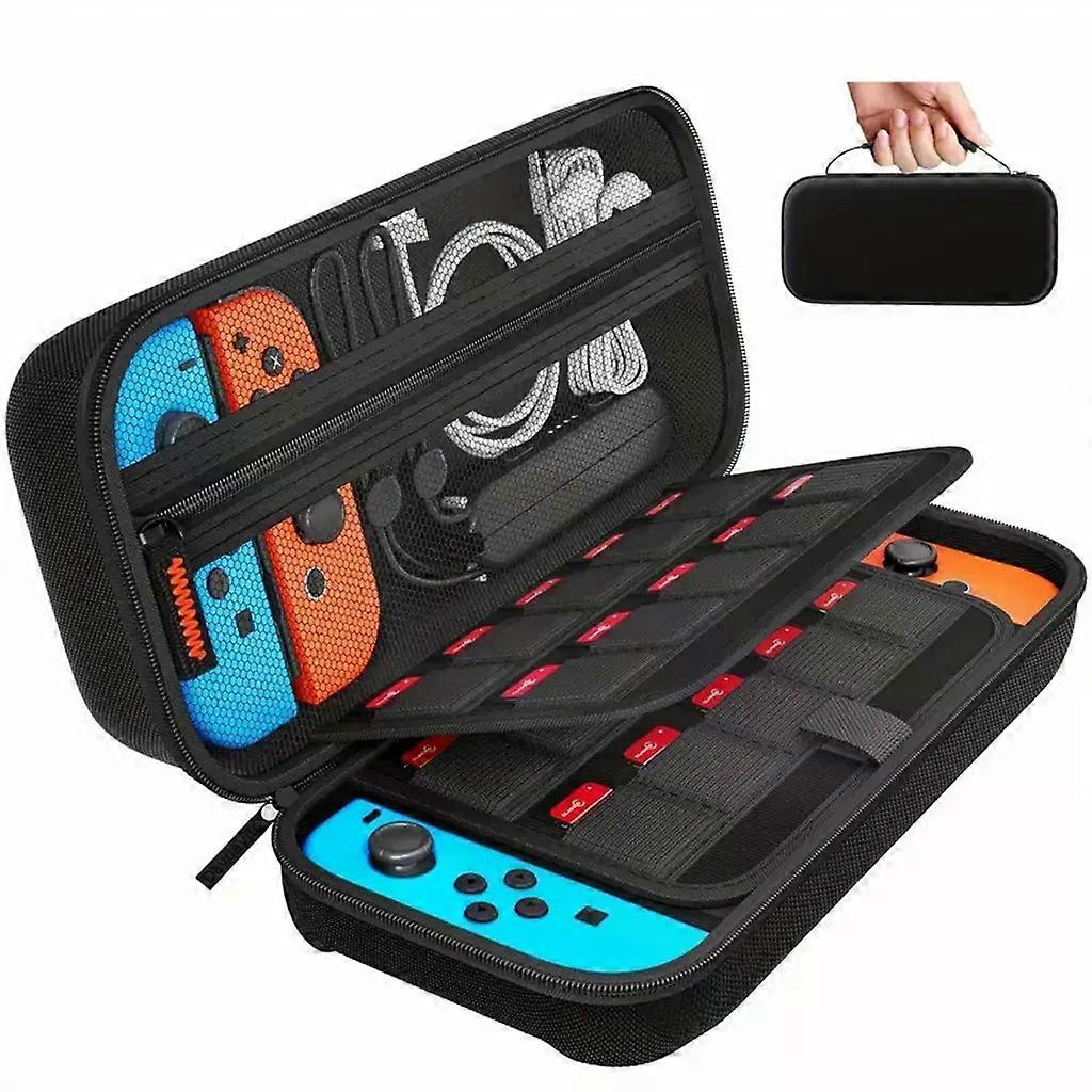 Carrying case compatible with Nintendo Switch and New Switch OLED