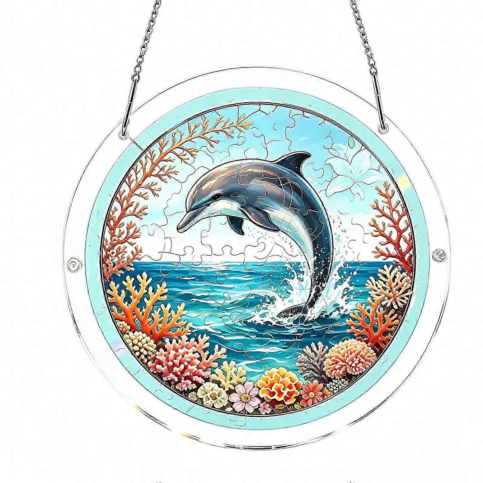 19cm Acrylic Puzzle Suncatcher Kit