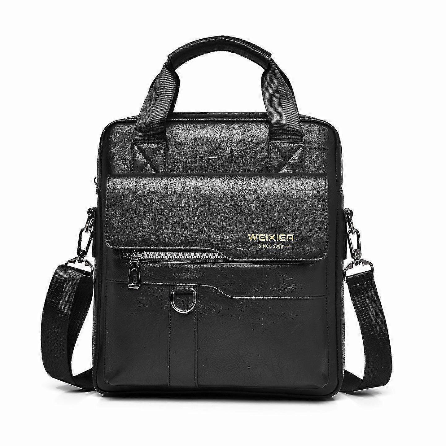 Vertical Crossbody Bag PU Leather Compact