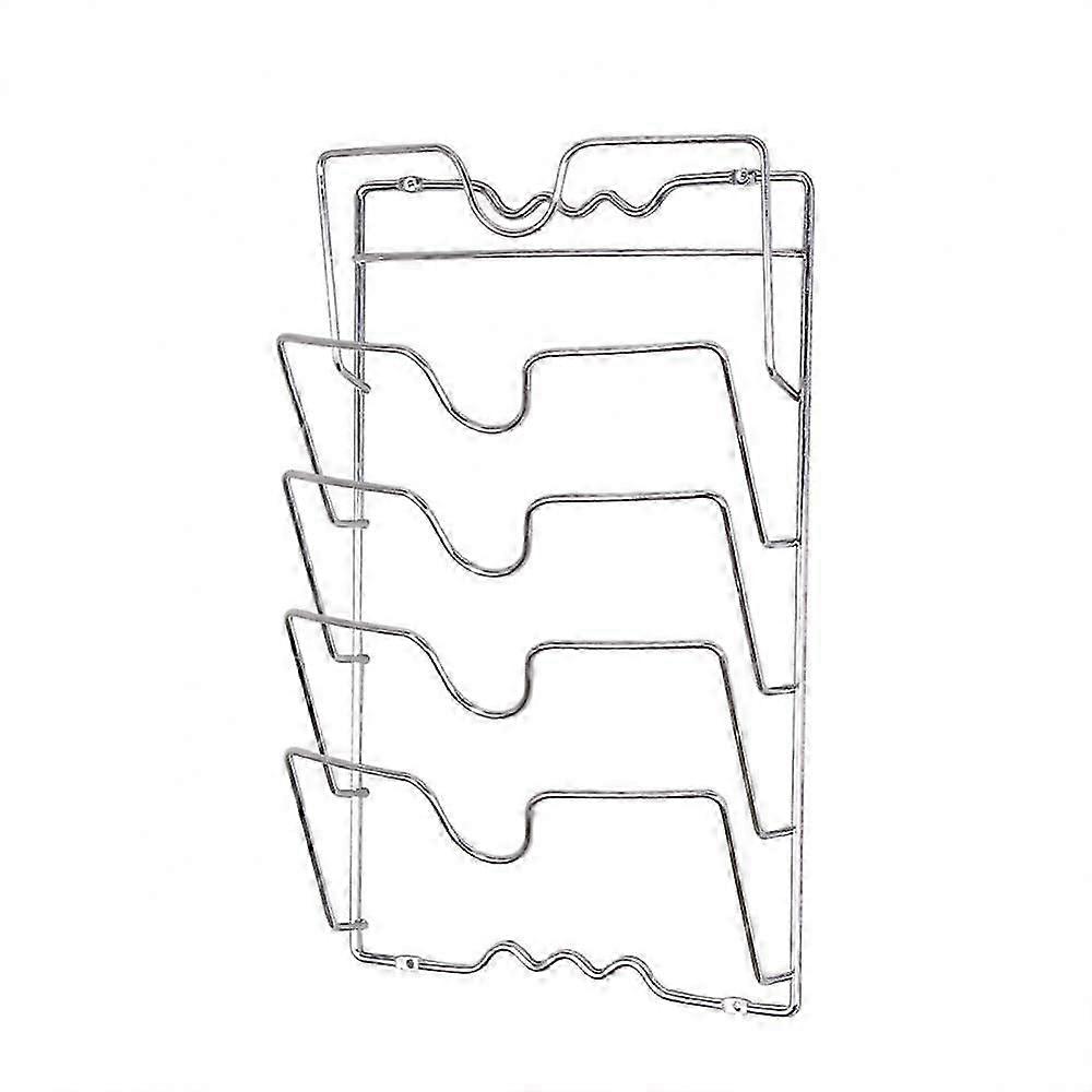 5-Level Hanging Lid Storage Rack