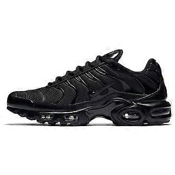Nike Air Max Plus Vintage Cushioning Breathable Low top Casual City Commuting Running Shoes Men's Black 604133-050