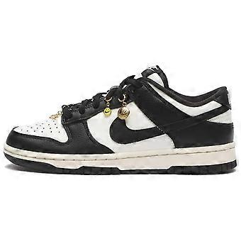 Nike Dunk Low skateboard schoenen voor dames, zwart-wit HQ7487-100