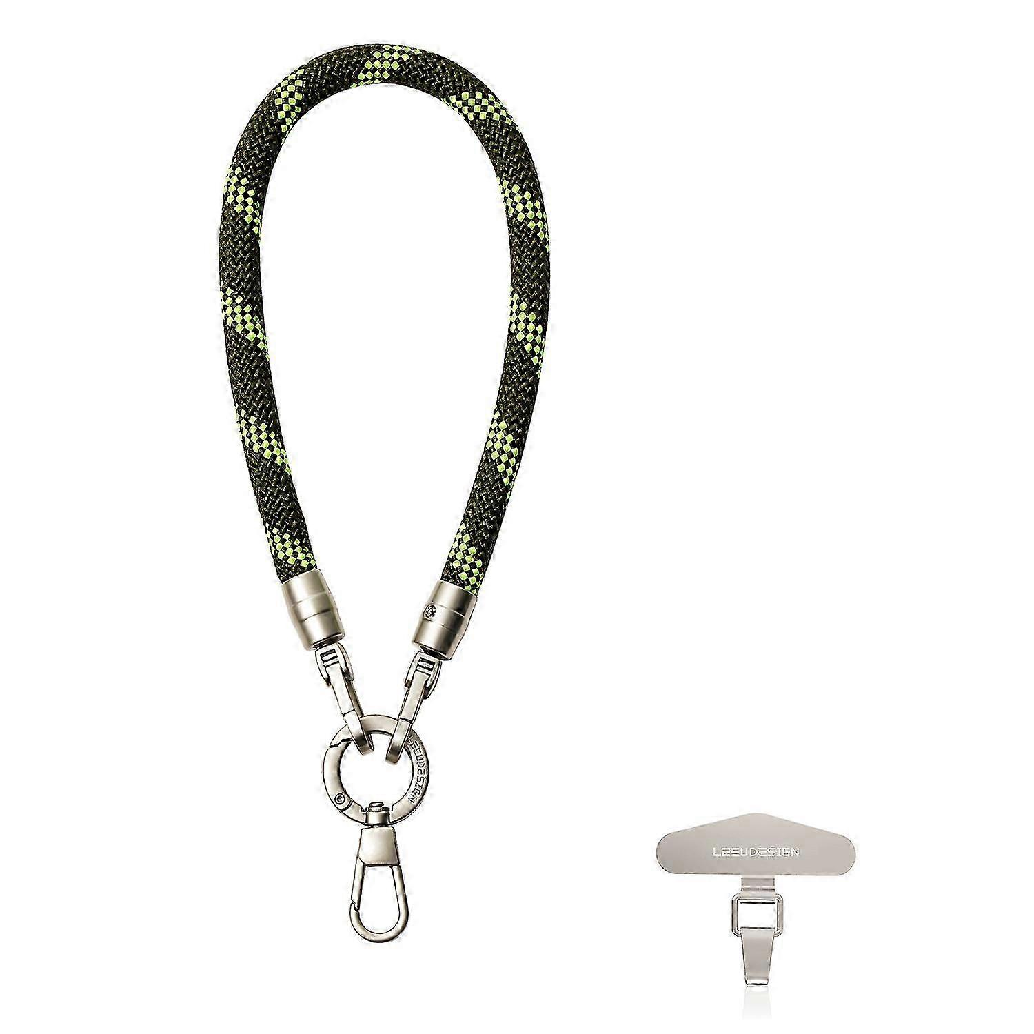 25cm Polyester Wrist Strap with Steel Tether