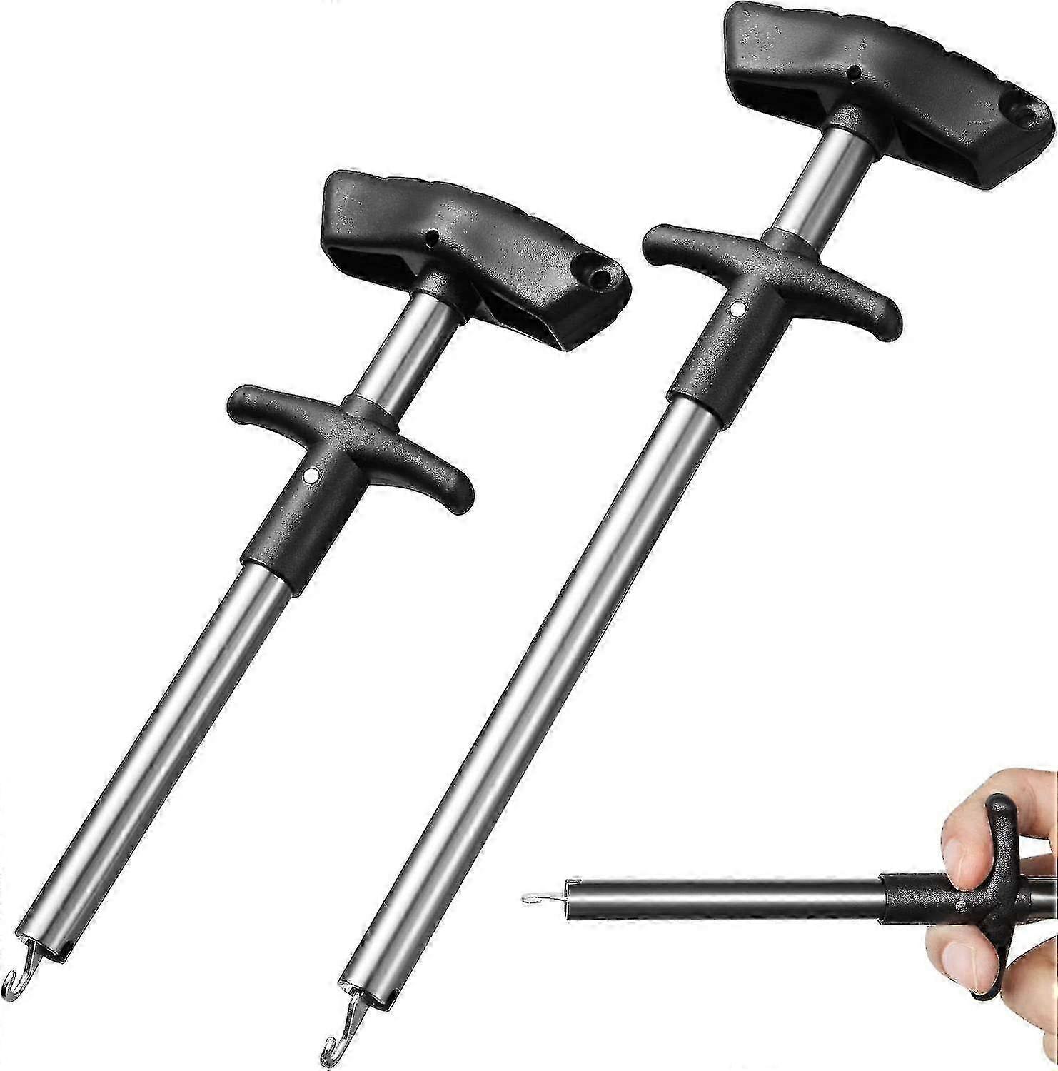 2 Pieces Fish Hook Remover T-shaped Hook Puller Fish Hook Separator Fishing Tool