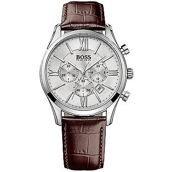 Hugo boss ambassador Quartz Analog Man Watch with Synthetic Leather Bracelet 1513195
