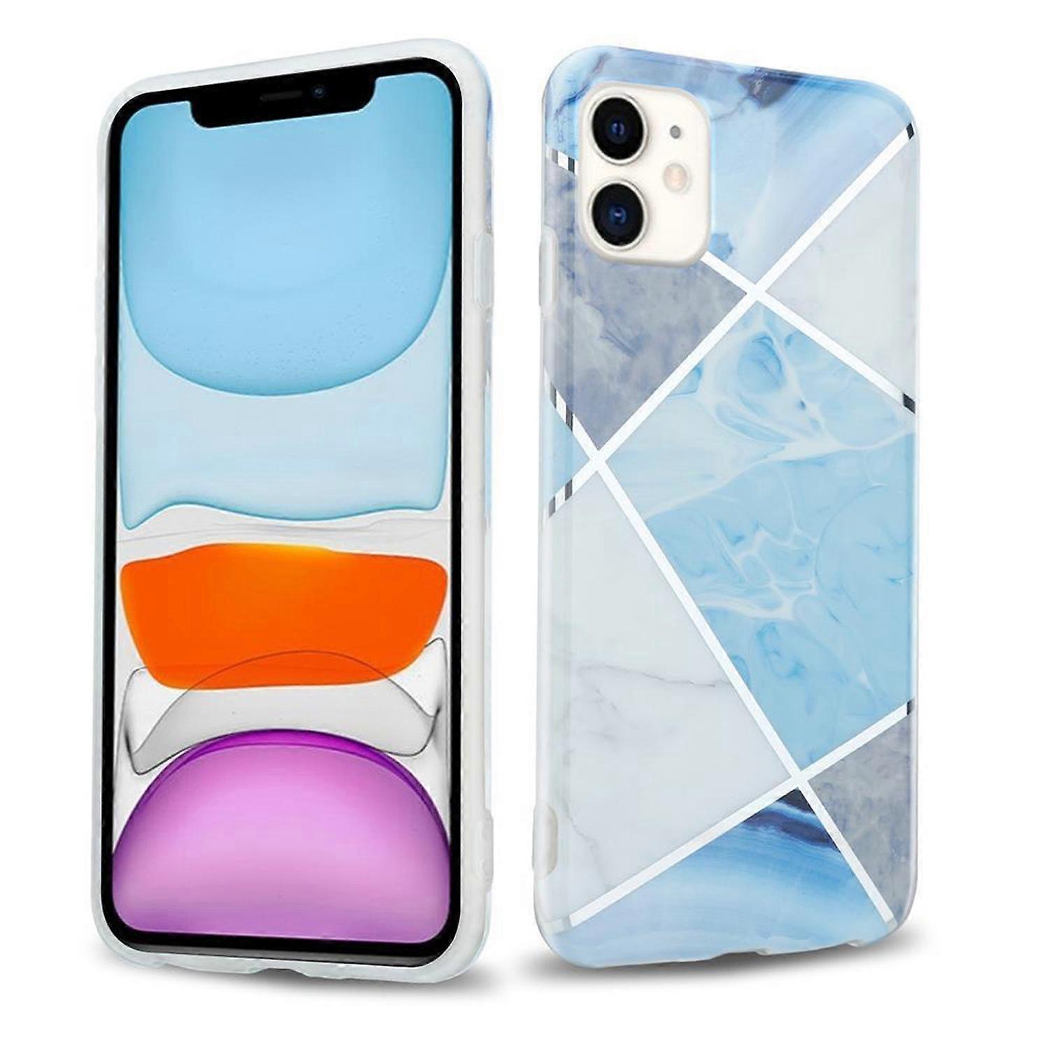Protective case compatible with iPhone 11 TPU case - Marble pattern