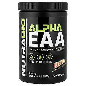 NutraBio, Alpha EAA, Peach Tea, 0.91 lb (413 g)