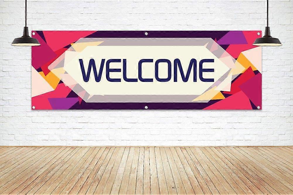 WELCOME Colorful Banner FB1255
