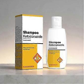 Shampoo al ketoconazolo efficace, 90 ml, per il controllo della forfora, della dermatite seborroica, con azione antifungina e lenitiva per il cuoio capelluto pruriginoso, adatto a tutti i tipi di capelli.