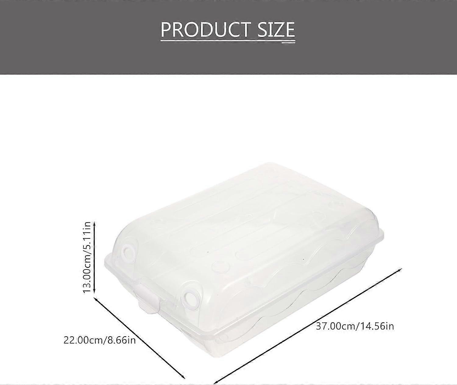 2Pcs Thickened PP Plastic Shoe Storage Box, White Stackable