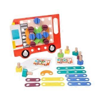 Toddler Wooden Tool Assembly Set