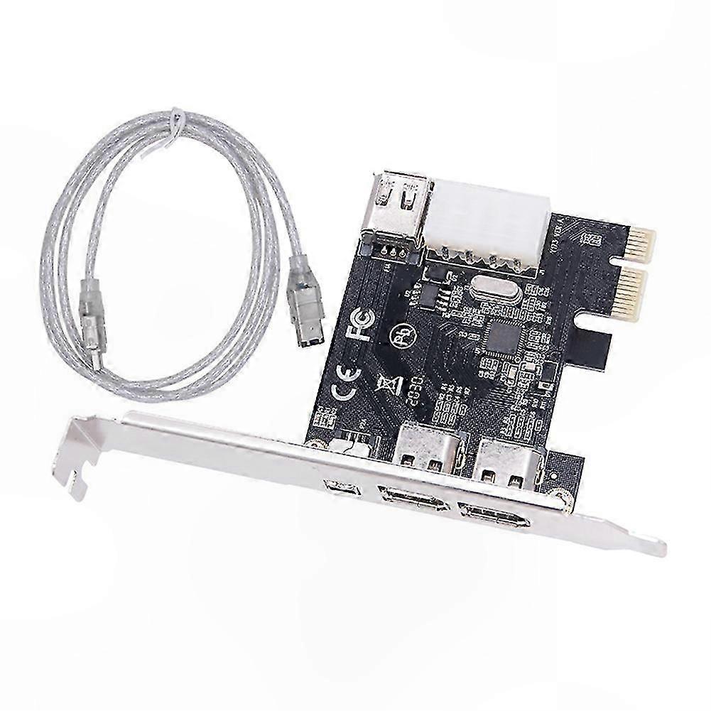 PCI-E 1x Firewire Capture Card 4 Port