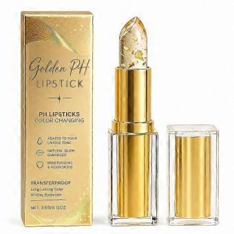 PH Color Changing Lipstick for Mature Lips - Transferproof Hydrating Plumping Lip Balm, Long Lasting Nourishing Gloss Makes Lips Fuller & Softer aqt