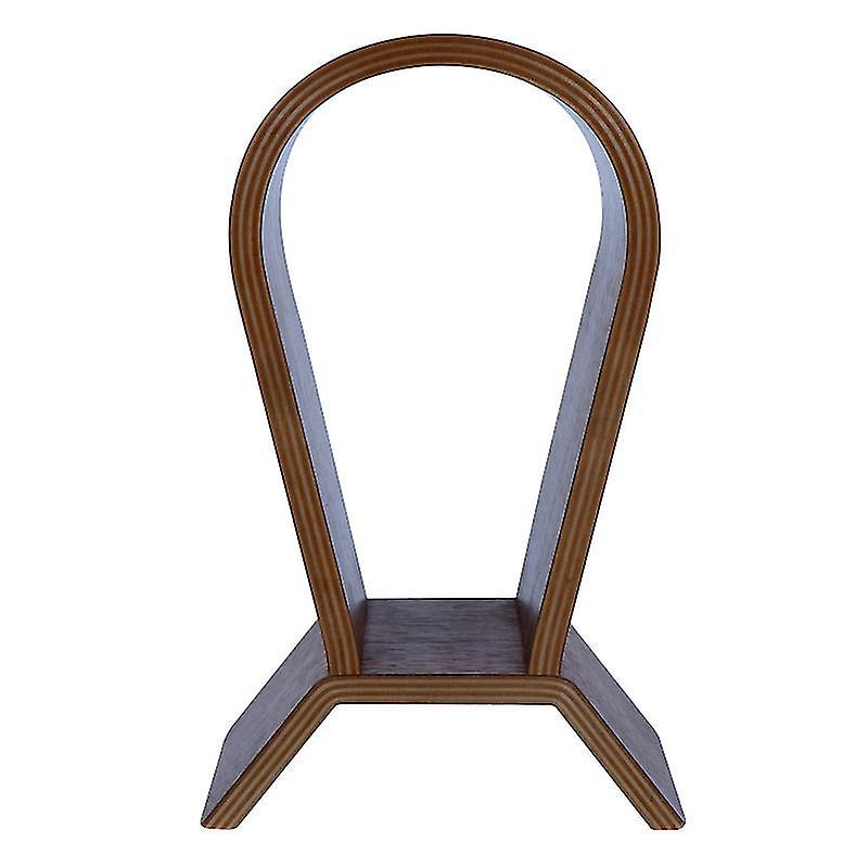 25X15x10cm Walnut Color Retail Display Props & Models 1 Pc Walnut Wooden Headphone Holder Natural He