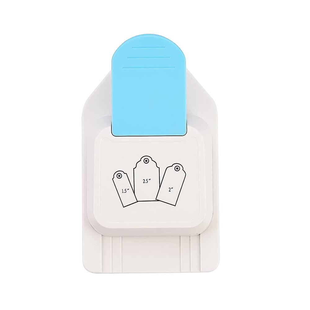 Tag Punch Gift Tag Puncher 3 in 1 Paper Craft Tag Punch Tag Shape Lever Action Craft Punch for Pape