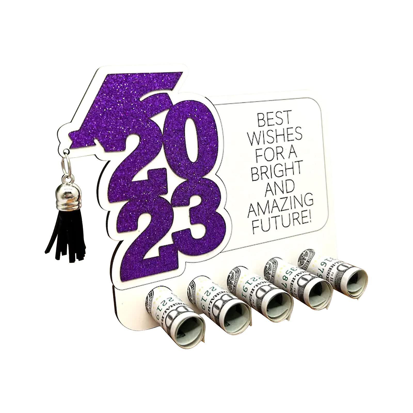 Νέα Creative Convertin Congrats Grad Card Holder Graduation Money Holders, πολύχρωμα
