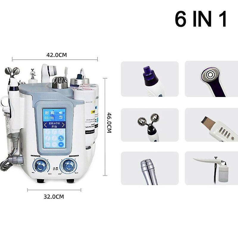 3 In 1 Hydrogen Oxygen Bubble Facial Skin Cleaning Machine Skin Rejuvenation Device Moisturizing Pore Cleansing Wrinkle Removal