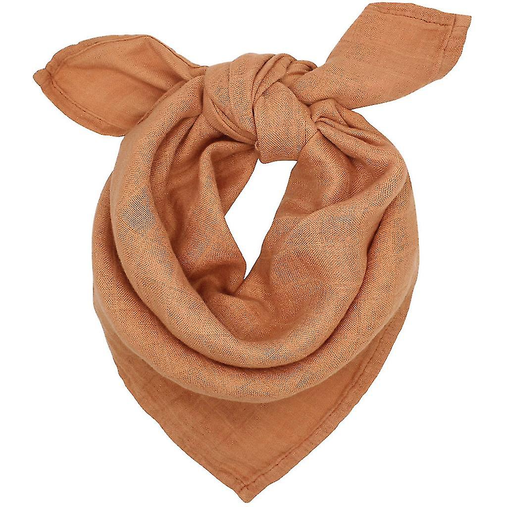Bamboo Cotton Baby Bib Bandanas Double Layers Burp Cloths Breathable Newborns Scarf Saliva Towel