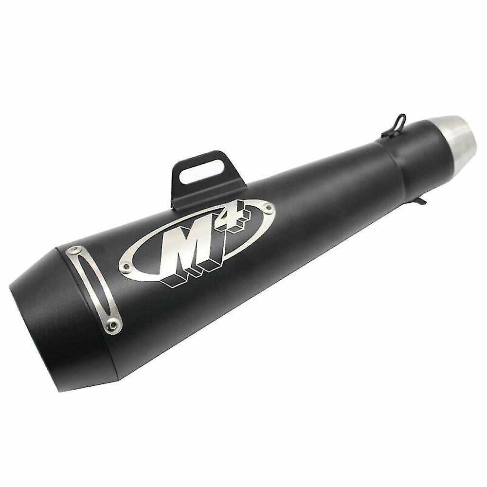 Motorfiets uitlaat uitlaat pijp met Db Killer Slip op uitlaat 51mm zwart fa