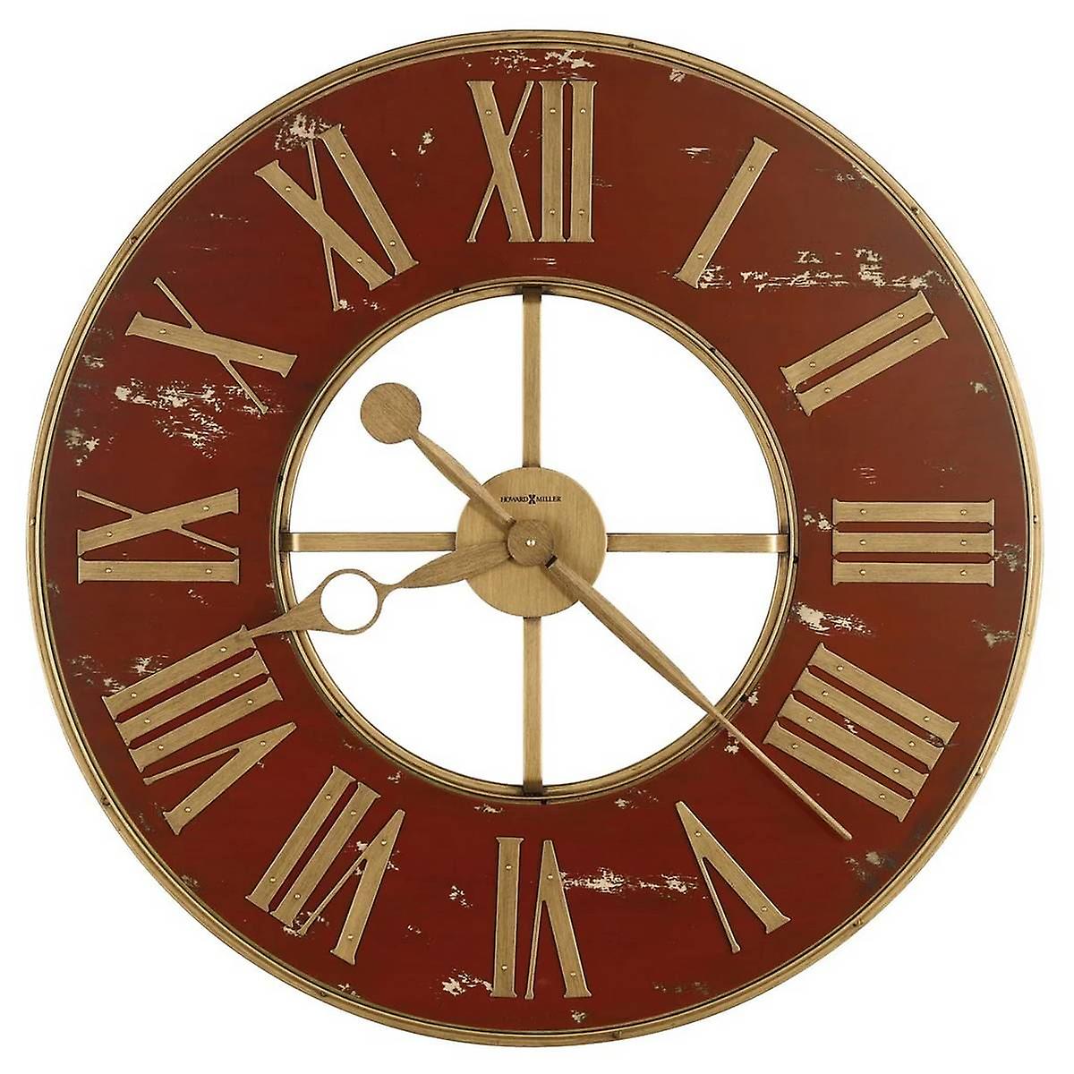 Howard Miller Boris Wall Clock - Red