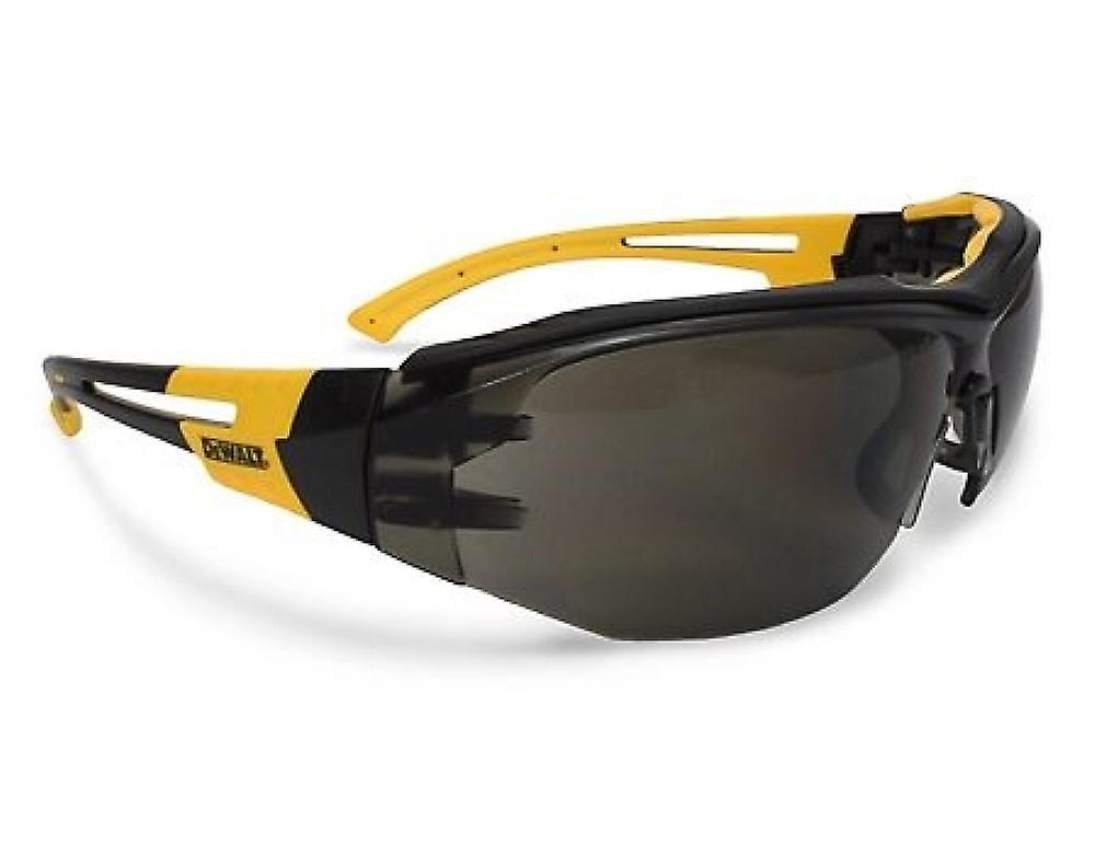 DeWALT DPG108-2C Renovator Safety Eyewear, Black Frame, Smoke Lens, One Size