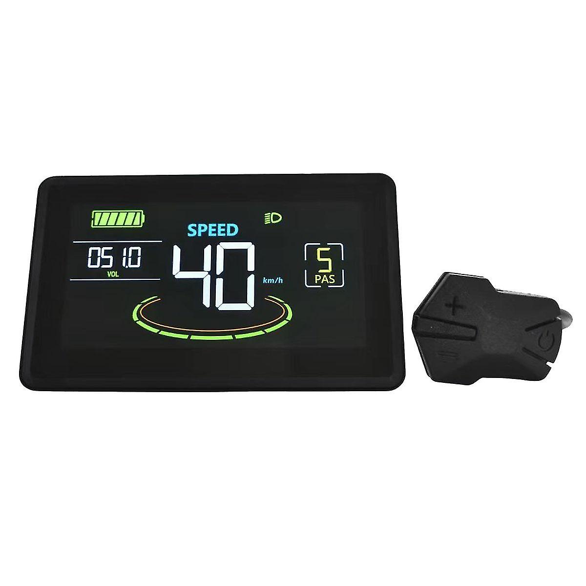 Torribala H6C Electric Bicycle LCD Display Meter 24V-60V E Scooter LCD