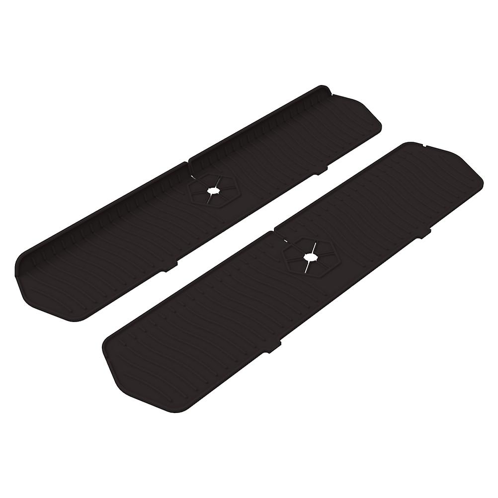 Kitchen faucet sink splash guard silicone faucet water retaining pad sink drain pad suitable for behind kitchen bathroom faucet