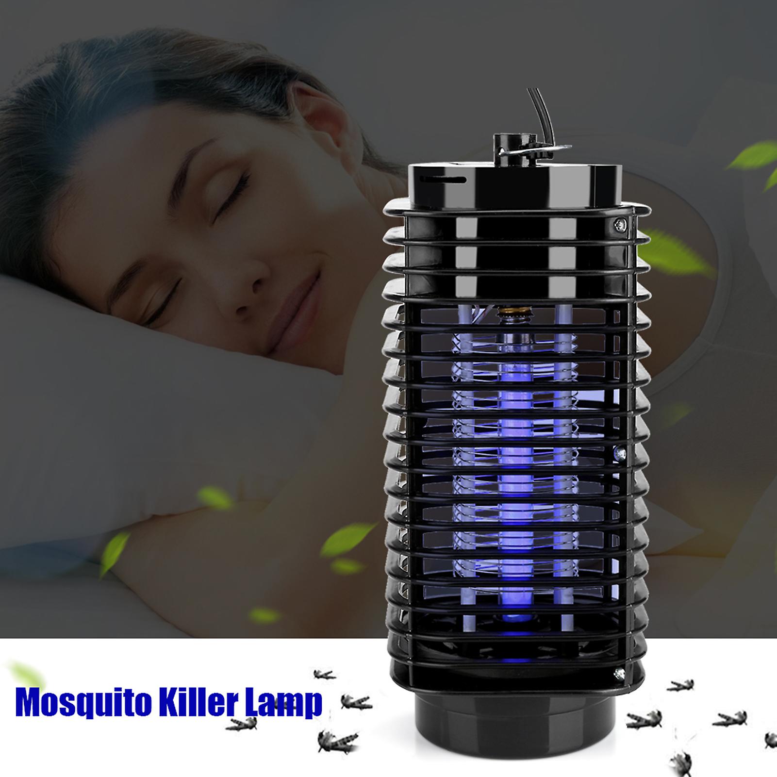Electronic Mosquito Fly Bug Pest Killer Light Lamp Quiet and High Efficient 110V US Plug