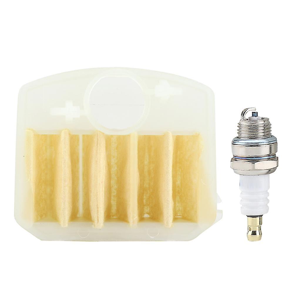 L7T Air Filter & Spark Plug Kit for Husqvarna 340 345 346 350 351 353 Chainsaw