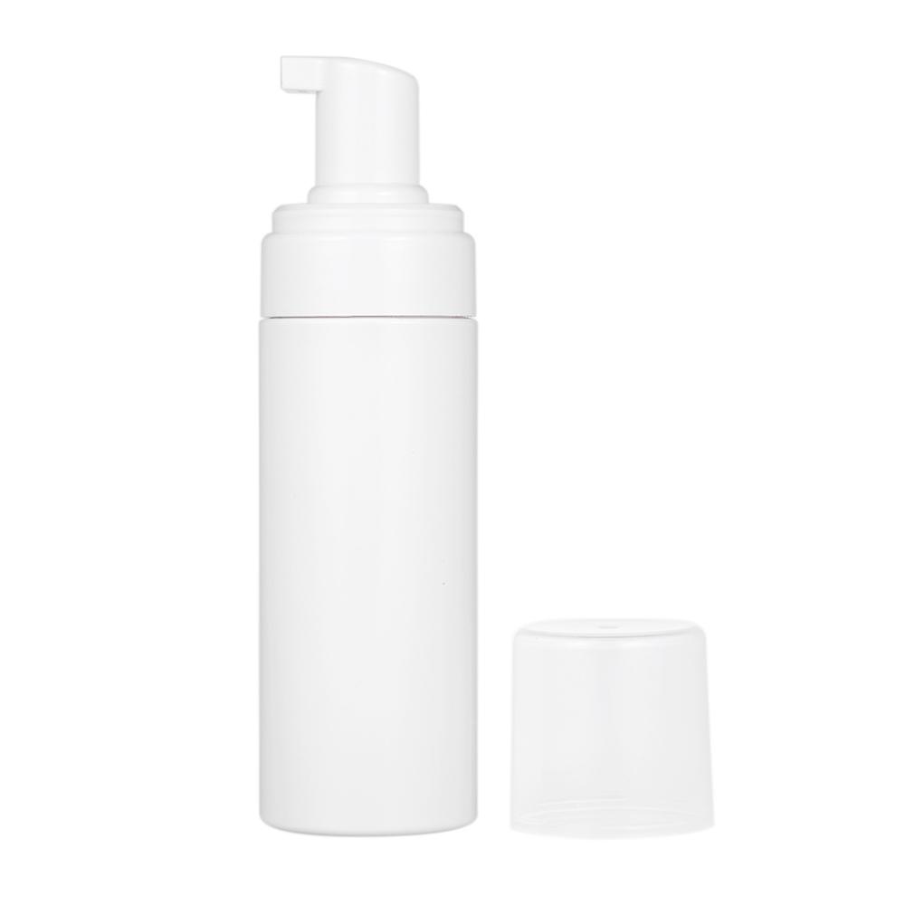 1pc 150ML(5.2oz) Foam Bottle Mousse Soap Foaming Pump Bottle Plastic White Empty Refillable Portable