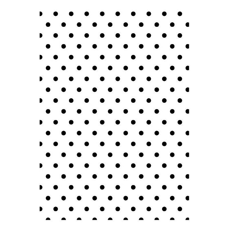 Embossing dies with dots