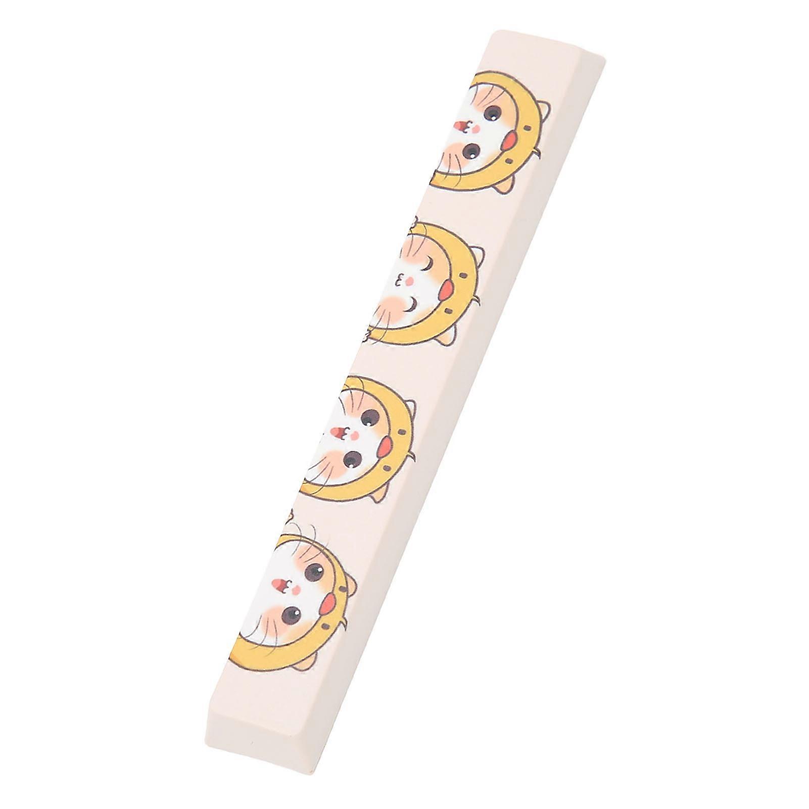 Spacebar Keycap PBT Cute Cartoon Cat Pattern DIY Universal Mechanical Keyboard Replacement Accessories