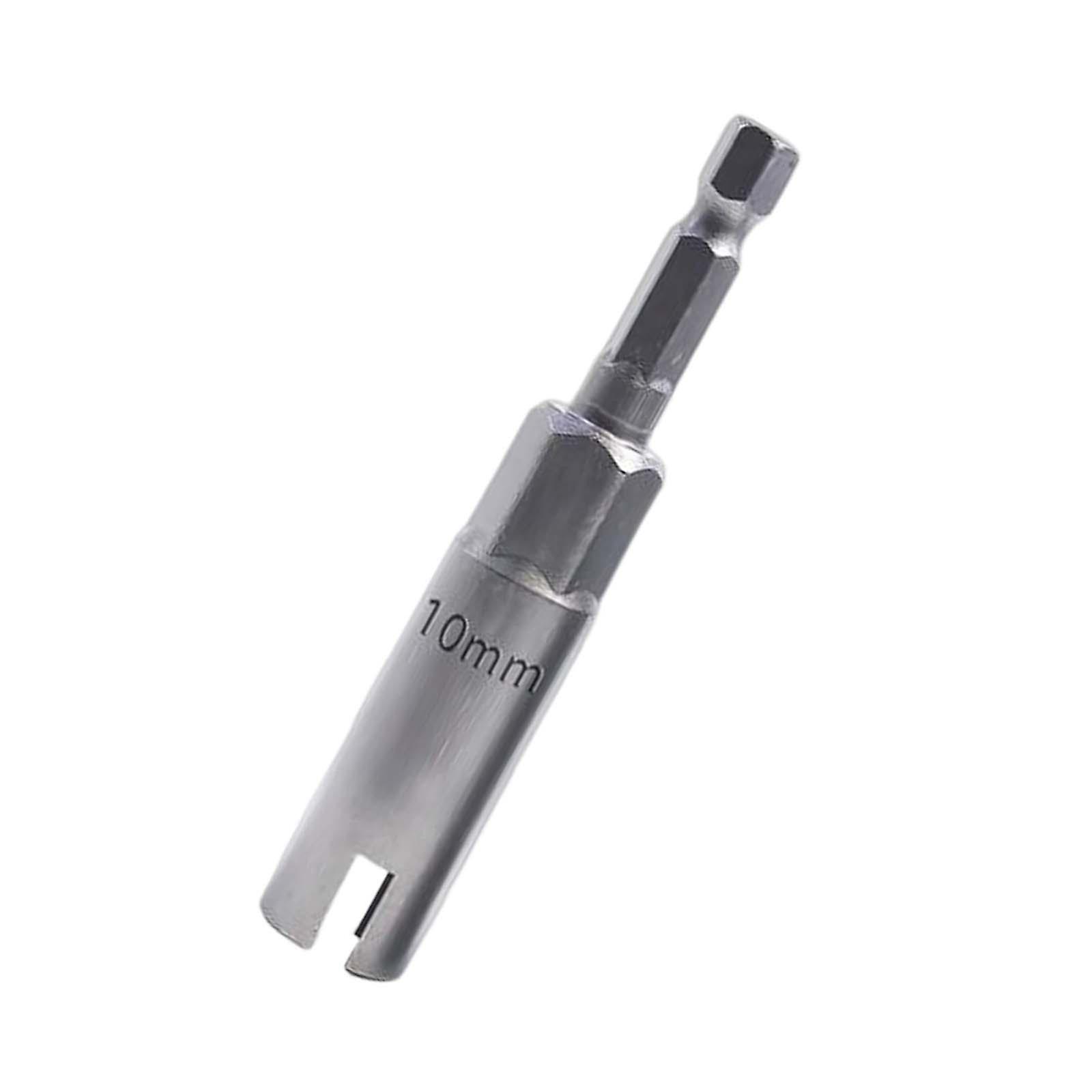 1/4" Slot Wing Nuts Drill Bit Power Tool for Panel Nuts, Screws Eye, C Hook 80mmx10mm