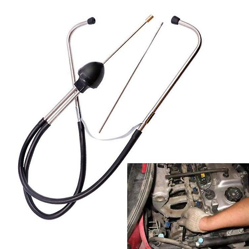 EVGATSAUTO Auto Zylinder Stethoskop - Motor Diagnosewerkzeug Aus Edelstahl