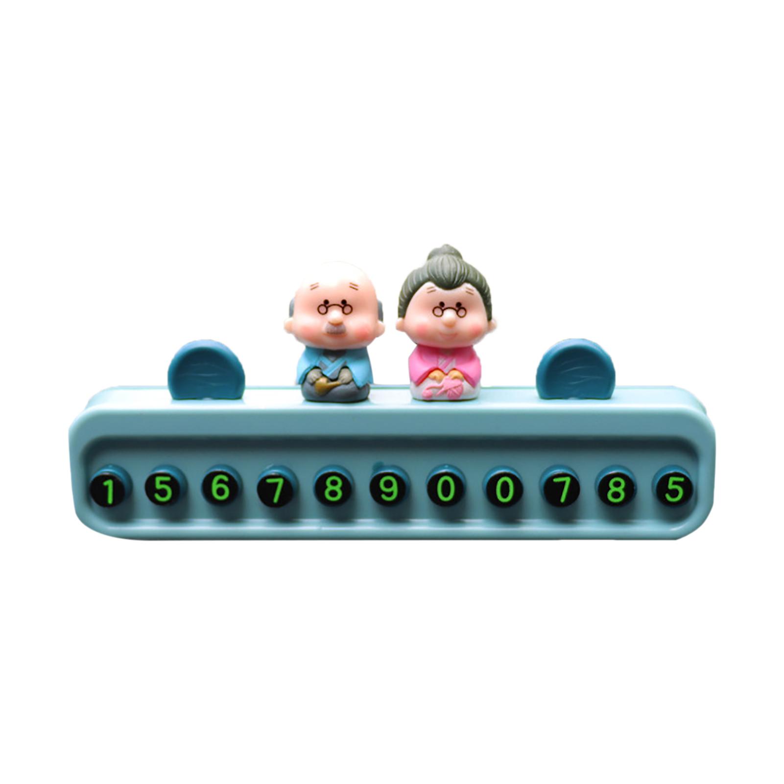 Parking Number Plate,Cute Luminous Temporary Parking Temporary Parking Card Luminous Temporary Parking Card Proven Performance
