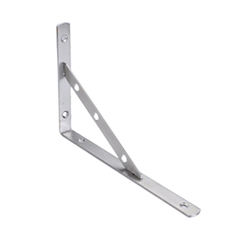Stainless Steel Triangle Bracket Thickened Fixed Partition Wall Mounted Detachable Right Angle